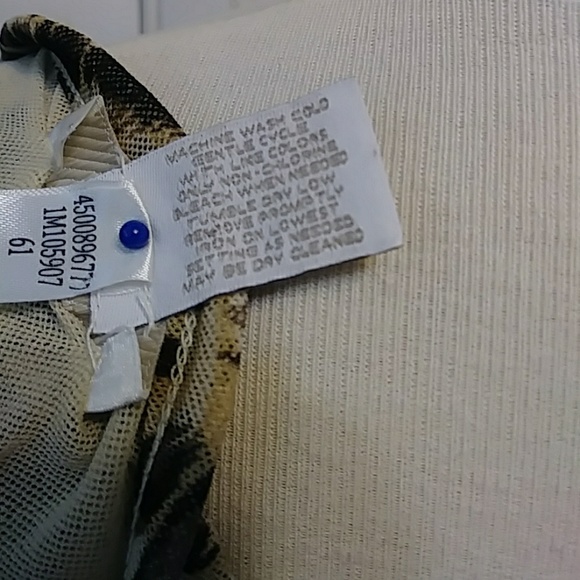 CHICO'S TANK TOP/BLOUSE/SHIRT - SIZE 2 - Picture 5 of 5